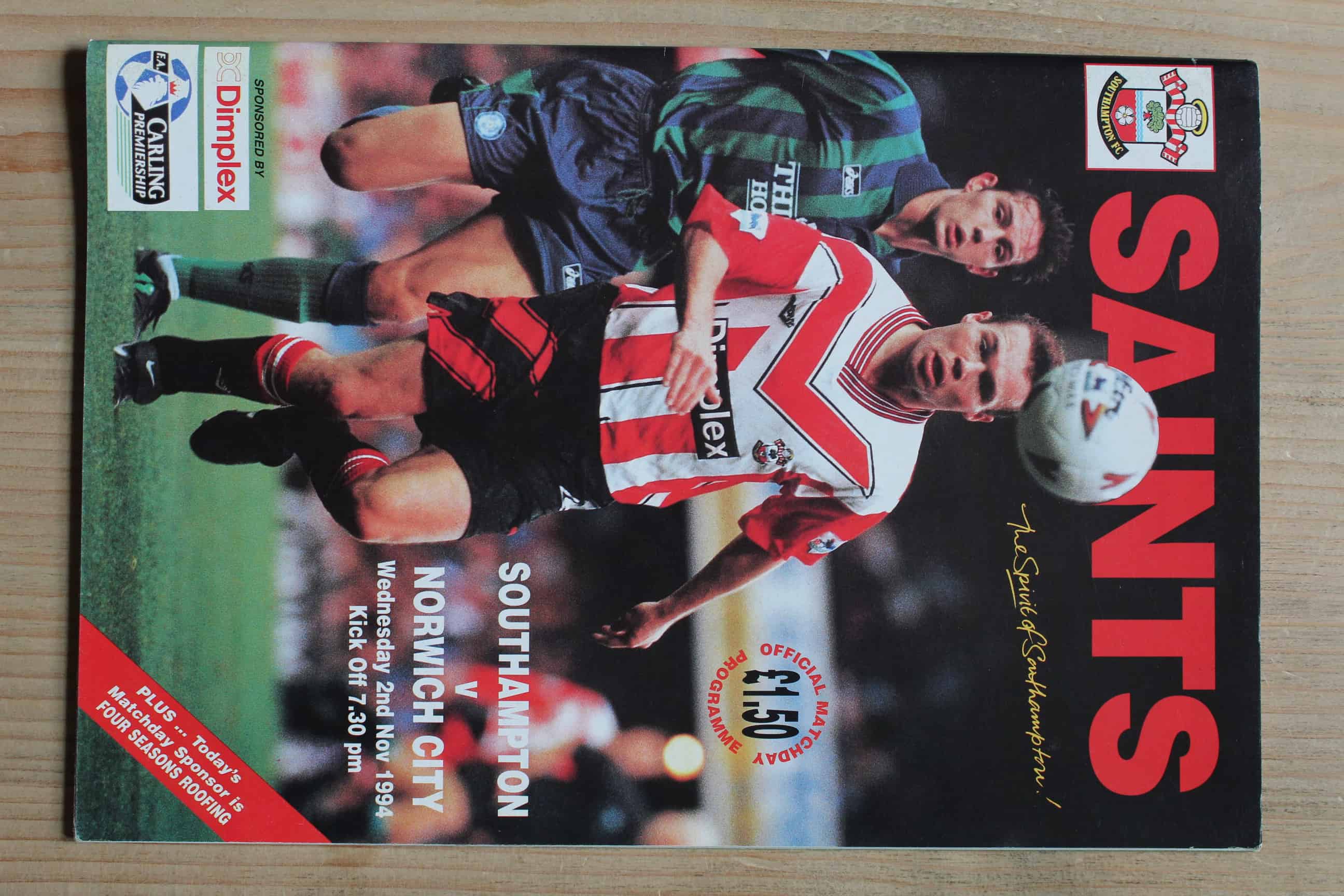 Southampton FC v Norwich City FC